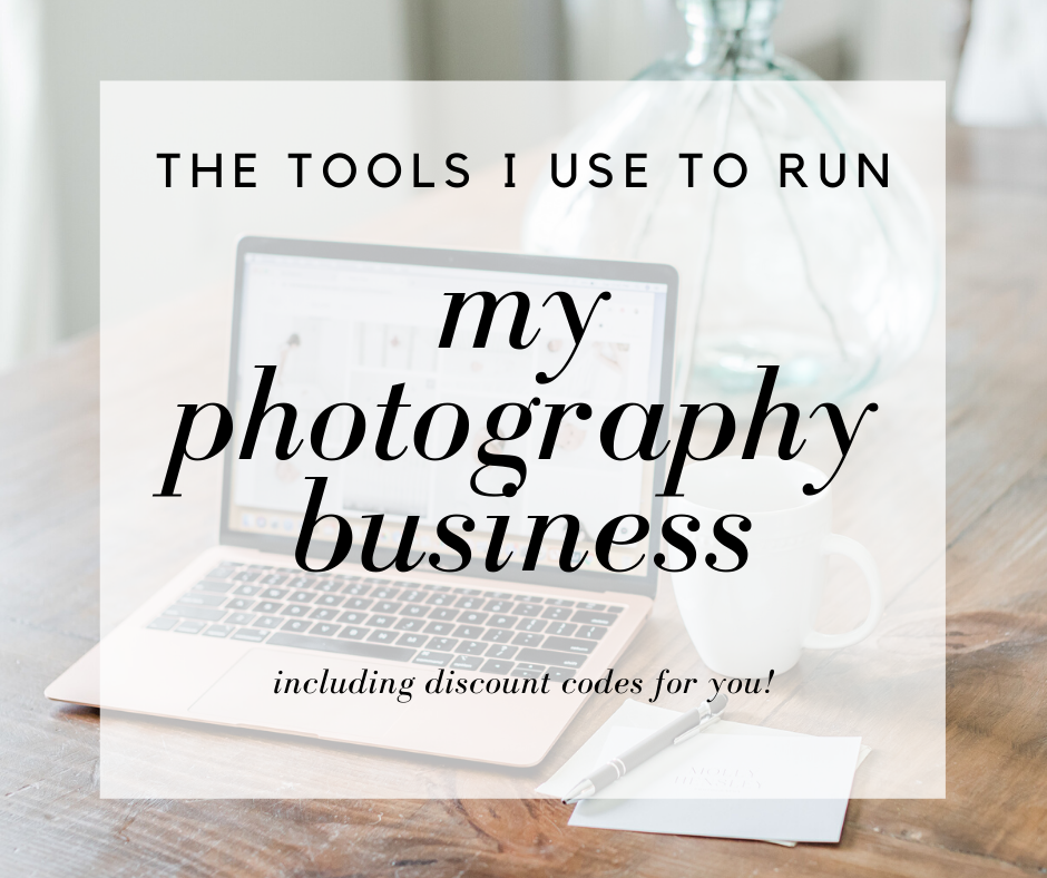 Tools for running a photography business